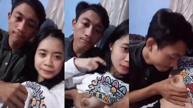 Northeast Young Boy Playing Cute Gfs Boobs Sucking