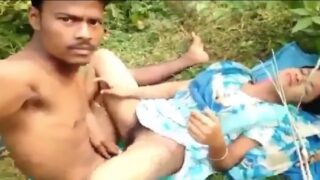 Young bengali girl hairy pussy fuck park