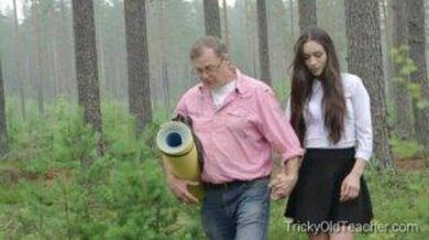 Old Teacher Fucked Young Student