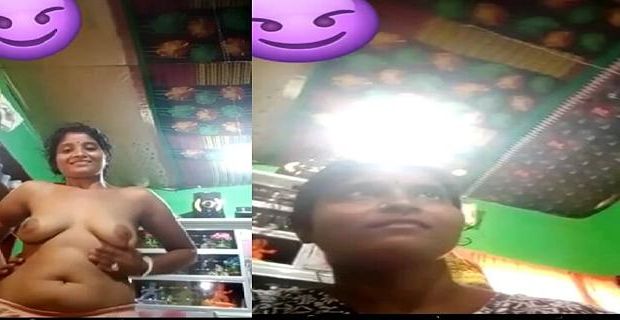 Village bhabhi boobs show viral desi MMS